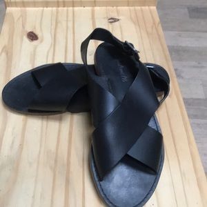 Boardwalk flat sandal by Madewell